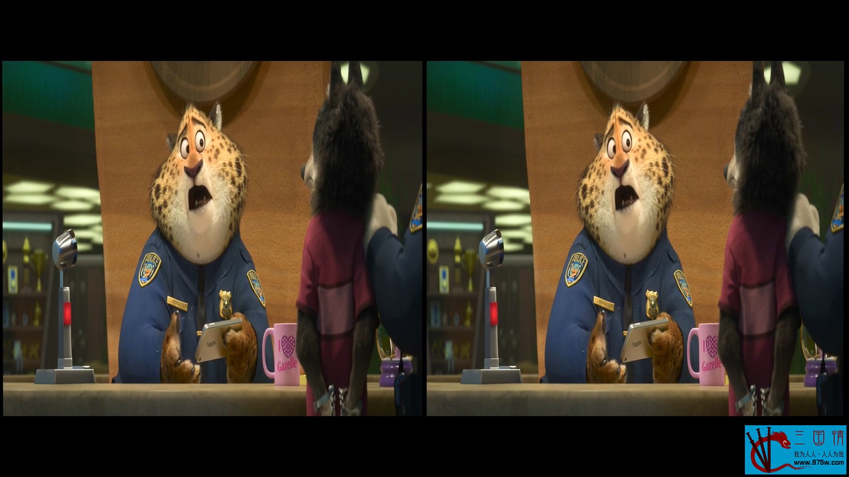 [百度云][美国][动画][2016][3D][左右格式][疯狂动物城 Zootopia][1080p.X264.MKV][国台粤英音轨.中英软字幕][16.4G]