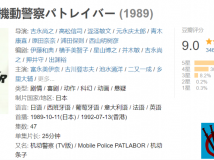 [日本][1989][机动警察][45话全][粤语中字][RMVB 每集约150M]