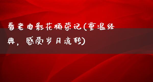 看老电影花桥荣记(重温经典，感受岁月流转)