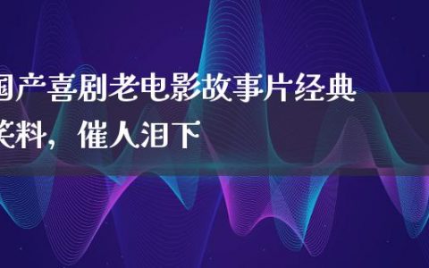 国产喜剧老电影故事片经典笑料，催人泪下