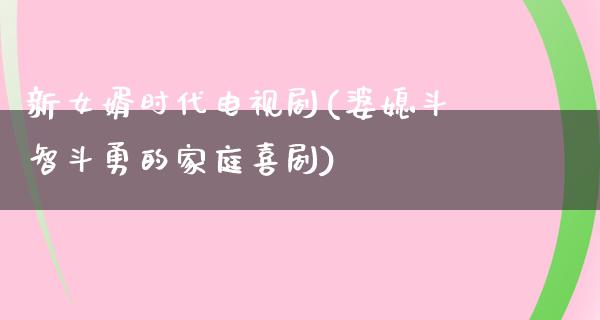 新女婿时代电视剧(婆媳斗智斗勇的家庭喜剧)