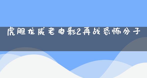 虎胆龙威老电影2再战恐怖分子