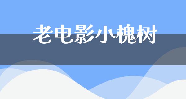 老电影小槐树