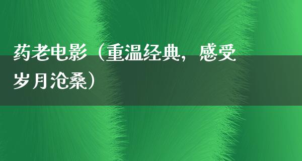 药老电影（重温经典，感受岁月沧桑）