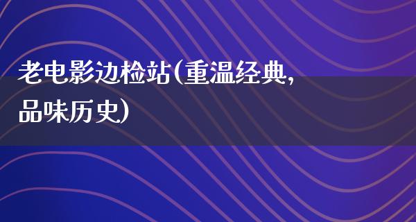 老电影边检站(重温经典，品味历史)