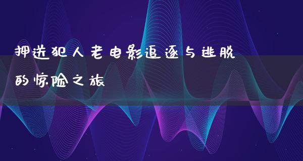 押送犯人老电影追逐与逃脱的惊险之旅