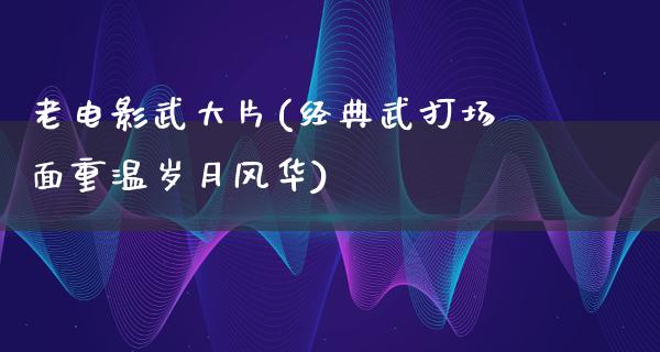 老电影武大片(经典武打场面重温岁月风华)