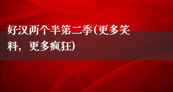 好汉两个半第二季(更多笑料，更多疯狂)