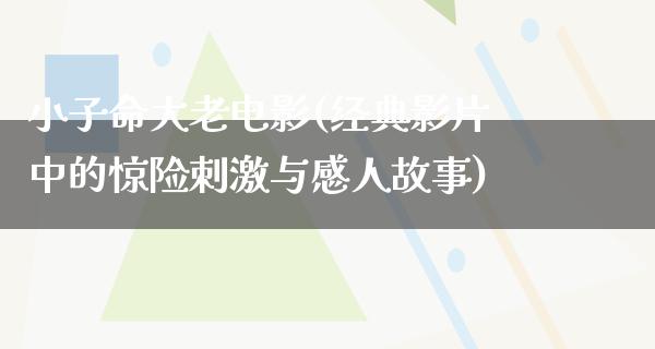 小子命大老电影(经典影片中的惊险刺激与感人故事)