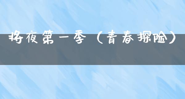 将夜第一季（青春探险）