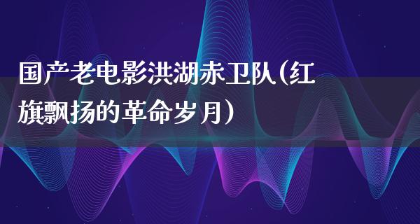 国产老电影洪湖赤卫队(红旗飘扬的革命岁月)