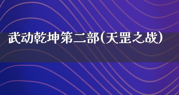 武动乾坤第二部(天罡之战)