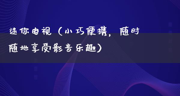 迷你电视（小巧便携，随时随地享受影音乐趣）