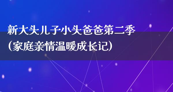 新大头儿子小头爸爸第二季(家庭亲情温暖成长记)