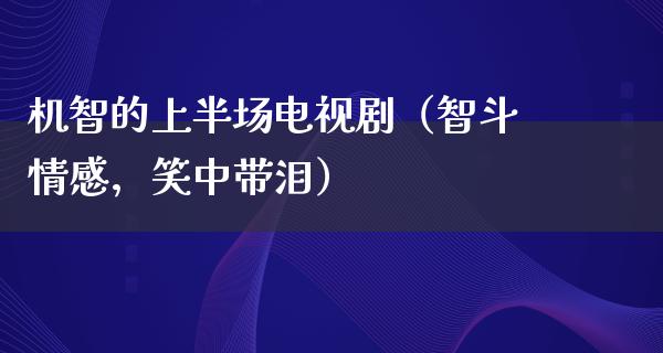 机智的上半场电视剧（智斗情感，笑中带泪）