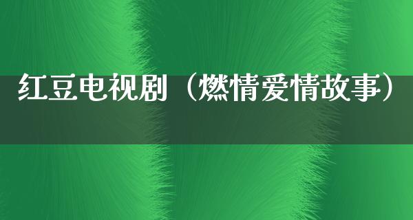 红豆电视剧（燃情爱情故事）