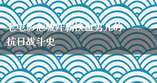 老电影危城歼霸铁血男儿的抗日战斗史