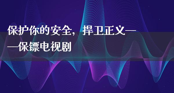 保护你的安全，捍卫正义——保镖电视剧