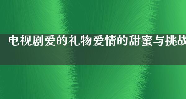 电视剧爱的礼物爱情的甜蜜与挑战