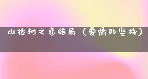 山楂树之恋结局（爱情的坚持）